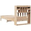 vidaXL Bookcase Bed without Mattress 90x200 cm Solid Wood Pine