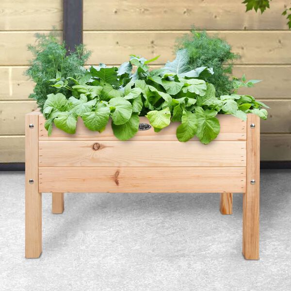 Esschert Design Kids Raised Bed 65 L Natural