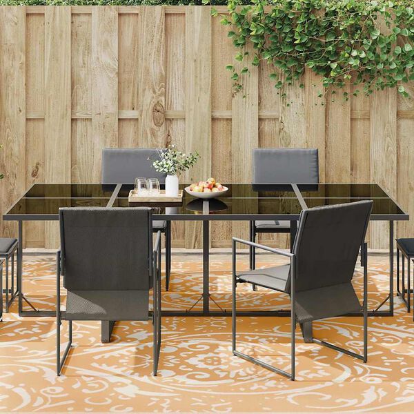 vidaXL Outdoor Rug Jacobean ARAKIL Orange and White 400 x 300 cm