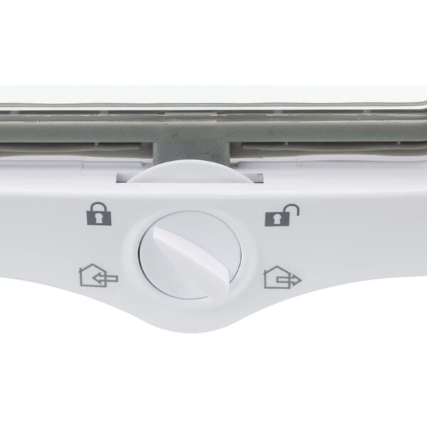 TRIXIE 4-Way Cat Flap Door with 2 Tunnels White