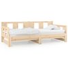 vidaXL Pull-out Day Bed without Mattress Solid Wood Pine 2x(80x200) cm