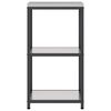vidaXL Kitchen Storage with Shelf Silver 40 x 50 x 92 cm Steel