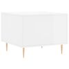 vidaXL Coffee Table High Gloss White 50x50x40 cm Engineered Wood