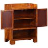 vidaXL Shoe Cabinet with Door Brown 55 x 35 x 75 cm Solid Acacia wood