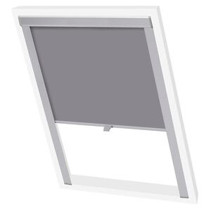 vidaXL Blackout Roller Blinds Grey S08/608 GGL and GGU