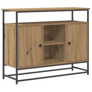 vidaXL Sideboard Artisan Oak 100 x 35 x 80 cm Engineered Wood