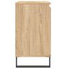 vidaXL Bathroom Cabinet Sonoma Oak 58x33x60 cm Engineered Wood