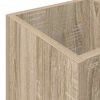 vidaXL Umbrella Stand Sonoma Oak 25 x 24.5 x 64 cm Engineered Wood