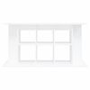 vidaXL Aquarium Stand White 120x40x60 cm Engineered Wood