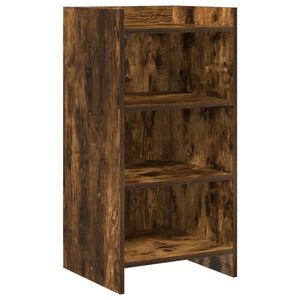 vidaXL Sideboard Smoked Oak 40 x 36 x 80 cm Engineered Wood