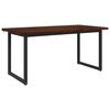 vidaXL Square Dining Table 160 x 70 x 75 cm Solid Acacia Wood