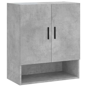 vidaXL Wall Cabinet Concrete Grey 60x31x70 cm Engineered Wood