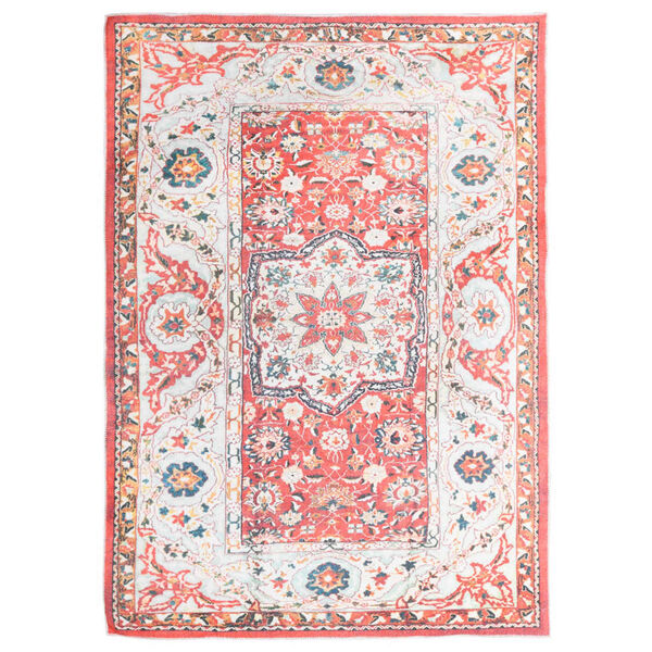 vidaXL Printed Rug Washable Foldable Multicolour 160x230 cm Polyester