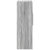 vidaXL Highboard Grey Sonoma 30x42.5x124 cm Engineered Wood