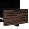 vidaXL TV Units with Drawer Walnut 100 x 33 x 46 cm Engineered wood