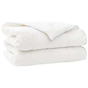 vidaXL Duvet 200x200 cm 4 Seasons 300 GSM Australian Wool White