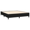 vidaXL Box Spring Bed Frame Black Super King Fabric (UK/IE/FI/NO only)