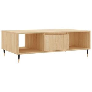 vidaXL Coffee Table Sonoma Oak 104x60x35 cm Engineered Wood