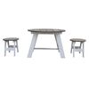 AXI 3 Piece Children Picnic Table Set Grey and White