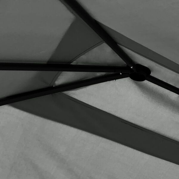 vidaXL Gazebo 3x4x2.6 m Anthracite 160 g/m²