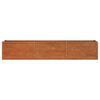 vidaXL Garden Raised Bed Rusty 240x40x45 cm Corten Steel