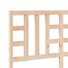 vidaXL Bed Headboard 146x4x100 cm Solid Wood Pine