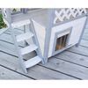 Kerbl Cat House Lodge Ontario 77x50x73 cm Light Grey