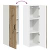 vidaXL Kitchen Cabinet Kalmar Artisan Oak 30 x 31 x 100 cm