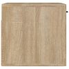 vidaXL Wall Cabinet Sonoma Oak 80x36.5x35 cm Engineered Wood