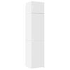 vidaXL Slim Storage Cabinet White 50x42.5x225 cm Engineered Wood