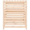 vidaXL Composter 82.5x82.5x99.5 cm Solid Wood Pine