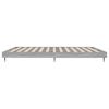 vidaXL Bed Frame without Mattress Grey Sonoma 180x200 cm Super King Engineered Wood
