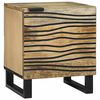 vidaXL Bedside Cabinet 2 pcs Brown 40 x 33 x 46 cm Solid Acacia wood