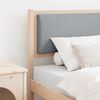 vidaXL Headboard Other Brown 75 cm Solid pine wood