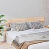 vidaXL Bed Headboard 204x3x81 cm Solid Wood Pine