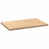 vidaXL Kitchen Worktop 100x63.5x4 cm Solid Wood Oak Rectangular