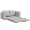 vidaXL Sofa Bed Cloud Grey 148 x 71 x 83 cm Fabric