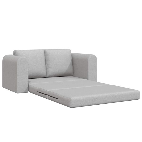 vidaXL Sofa Bed Cloud Grey 148 x 71 x 83 cm Fabric