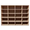 vidaXL Shoe Rack Engineered Wood 92x30x67.5 cm Oak