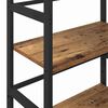 vidaXL Bookshelf Old Wood 60 x 29.5 x 115 cm Engineered Wood