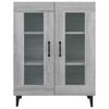 vidaXL Sideboard Grey Sonoma 69.5x34x90 cm Engineered Wood