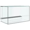 vidaXL Terrarium with Storage Transparent 50 x 30 x 30 cm Glass