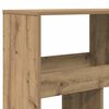 vidaXL Bookcase Artisan Oak 100x33x125.5 cm Engineered Wood