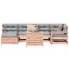 vidaXL 7 Piece Garden Sofa Set Solid Wood Douglas Fir