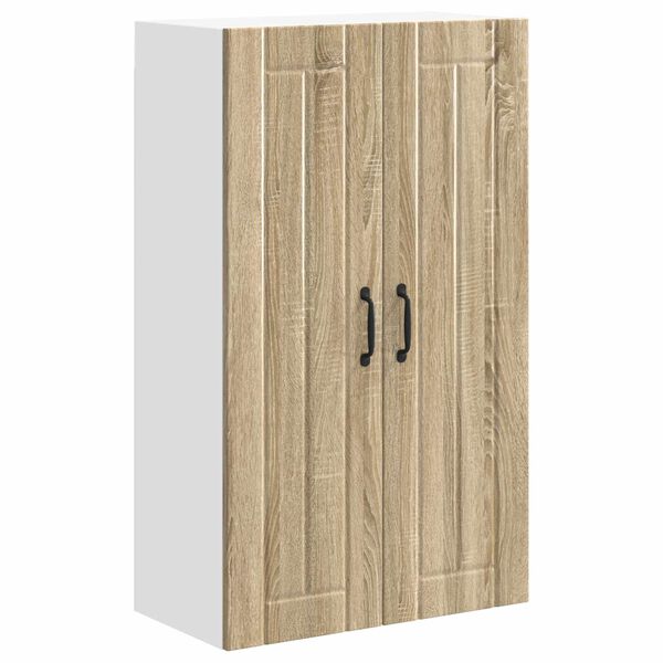 vidaXL Kitchen Cabinet Sonoma Oak 60 x 31 x 100 cm Engineered Wood