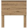 vidaXL Headboard with Headboard Artisan Oak 75 cm Engineered Wood