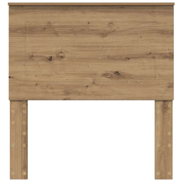 vidaXL Headboard with Headboard Artisan Oak 75 cm Engineered Wood