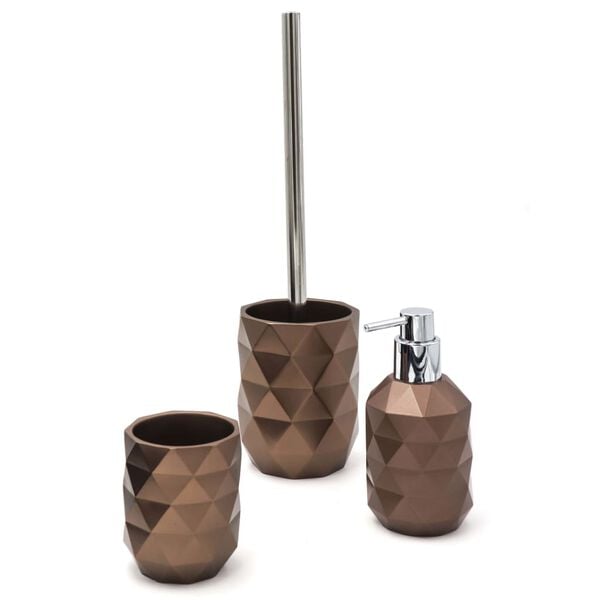 RIDDER Toilet Brush Joyce Metallic Dark Brown