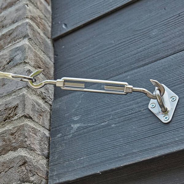 Livin'outdoor Fasteners Shade Cloth Square Stainless Steel