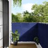 vidaXL Balcony Screen Blue 120x700 cm 100% Polyester Oxford